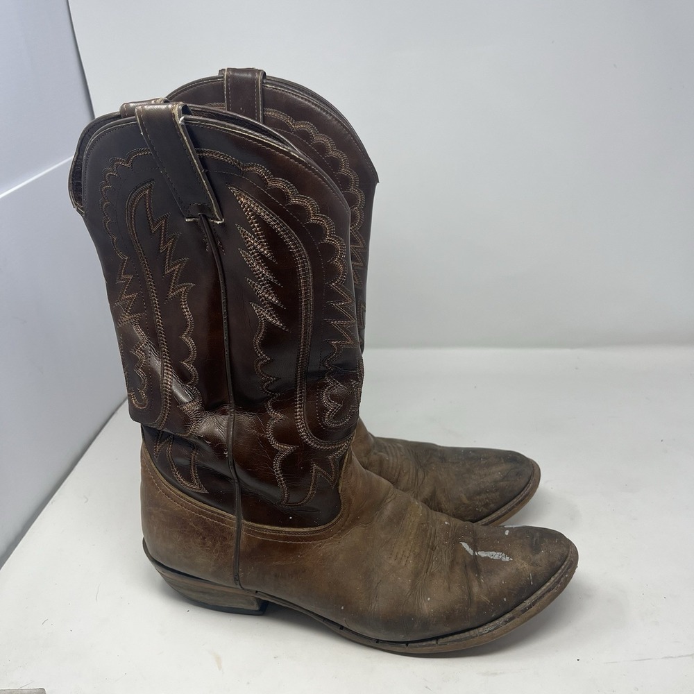 Nocona Boots Jackpot NB5551 Mens Brown Leather Cowboy Western Boots 12 D
